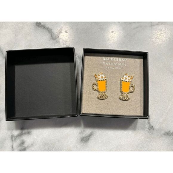 BaubleBar The Spice of Life PSL Season Earrings - Picture 1 of 3